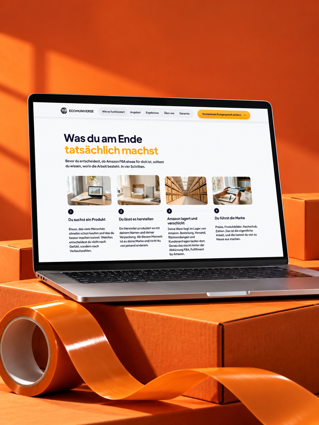 Generiertes Projektmotiv für EcomUniverse