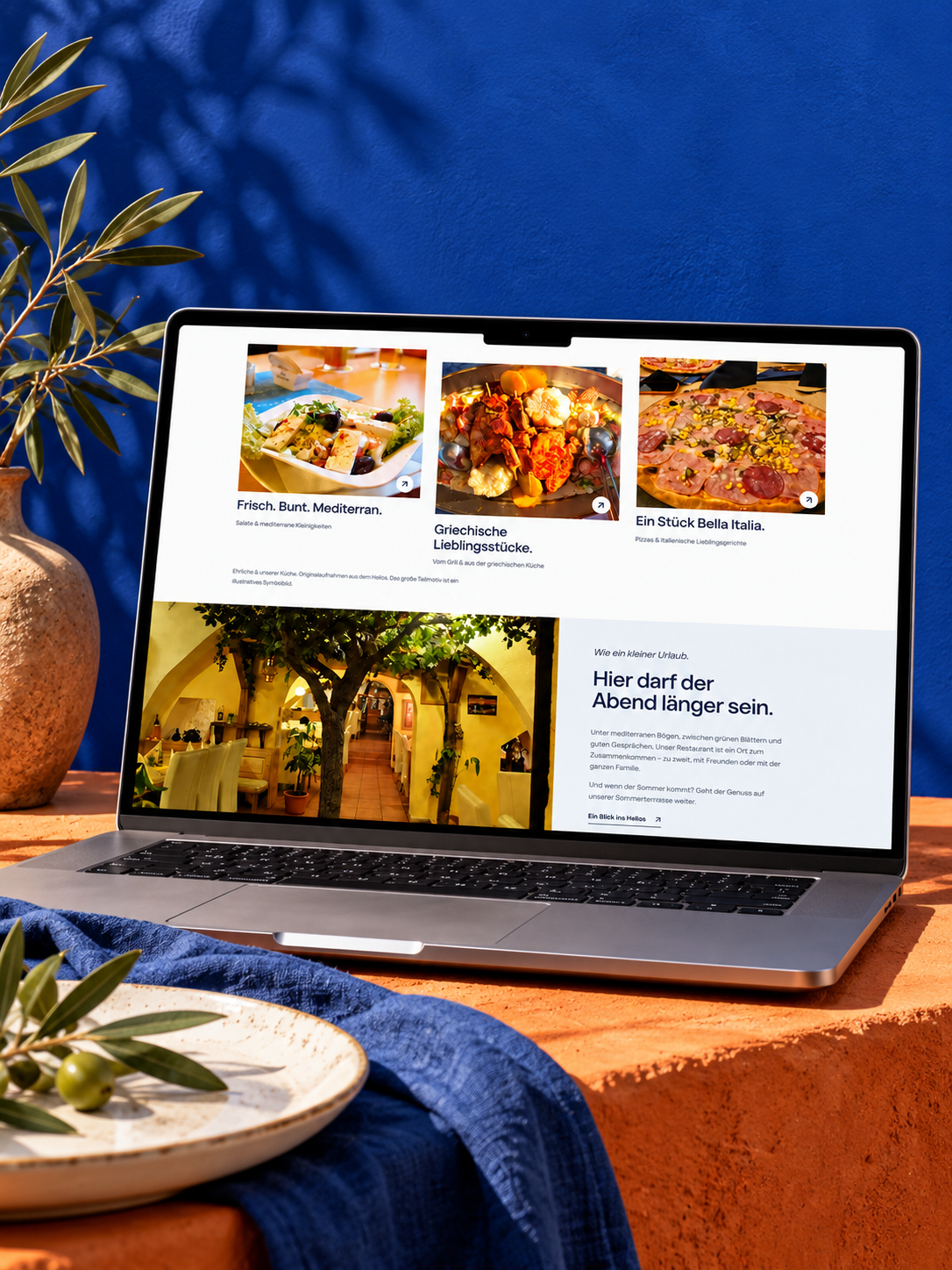 Generiertes Projektmotiv für Restaurant Helios